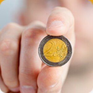 Spende einen <br> kleinen Betrag.