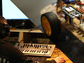 Elektronische Musik und Robotik